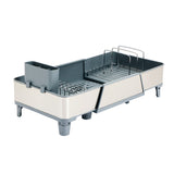 Argos Home expandable dish rack in stainless steel (British brand)