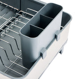 Argos Home expandable dish rack in stainless steel (British brand)