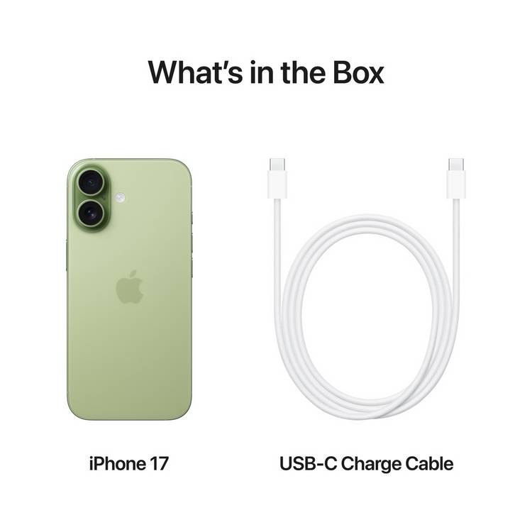 Apple iPhone 17 Sage 256GB smartphone, imported from the UK