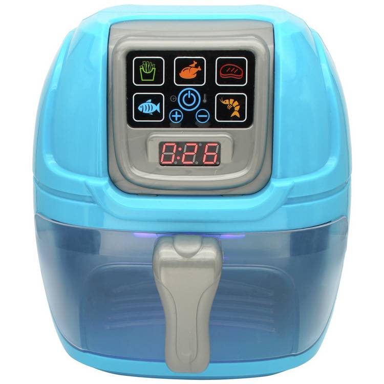 Chad Valley air fryer toy with light and sound effects, UK version