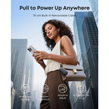 Anker Nano power bank with built-in USB-C cable 10000mAh - British product