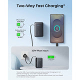 Anker Nano power bank with built-in USB-C cable 10000mAh - British product
