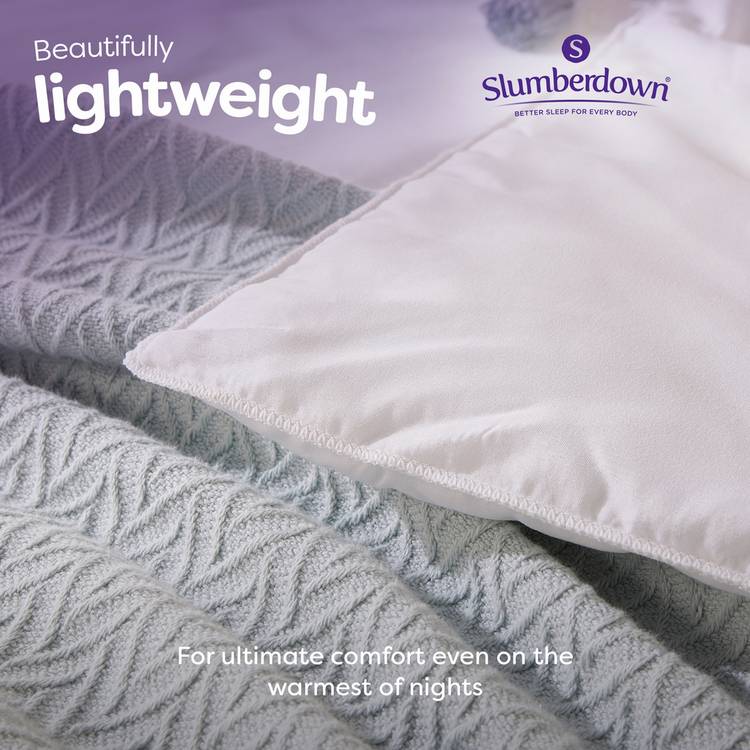 Slumberdown lightweight duvet 1 tog single - British product