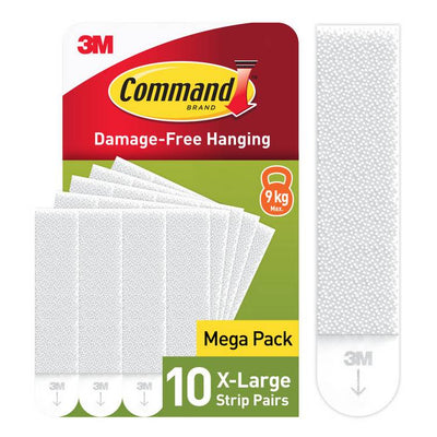 Argos Command Picture Hanging Extra Large Strips - Set of 10- Buy online at McGrocer