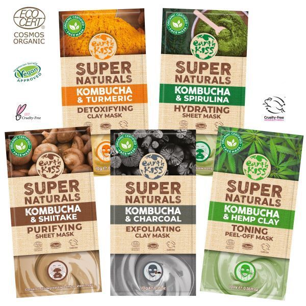 Earth Kiss Supernaturals Kombucha 5pc MultiPack GOODS Superdrug   