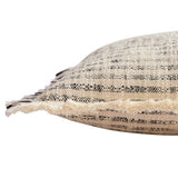 Habitat woven frayed edge stripe cushion 43x43cm (British brand)