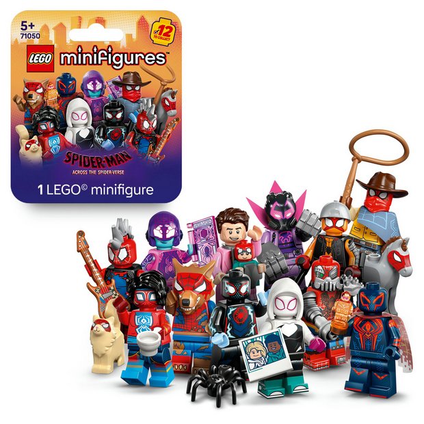 LEGO minifigure set Spider-Man Across the Spider-Verse mystery box, UK version