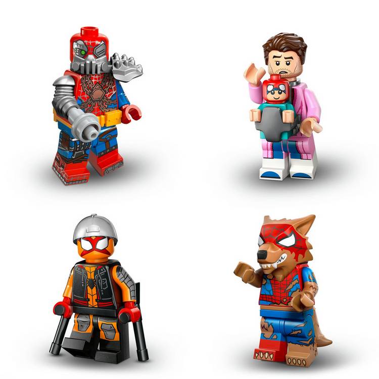 LEGO minifigure set Spider-Man Across the Spider-Verse mystery box, UK version