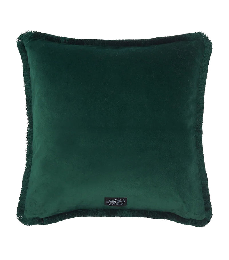 Emma J Shipley velvet cheetah cushion 45cm x 45cm - British product