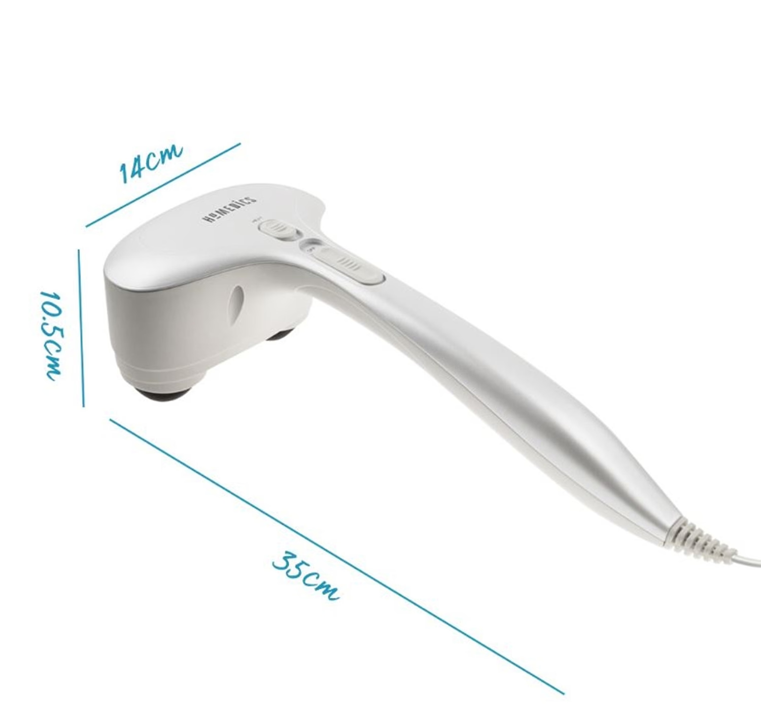 Homedics Percussion Deep Tissue Massager White, UK version