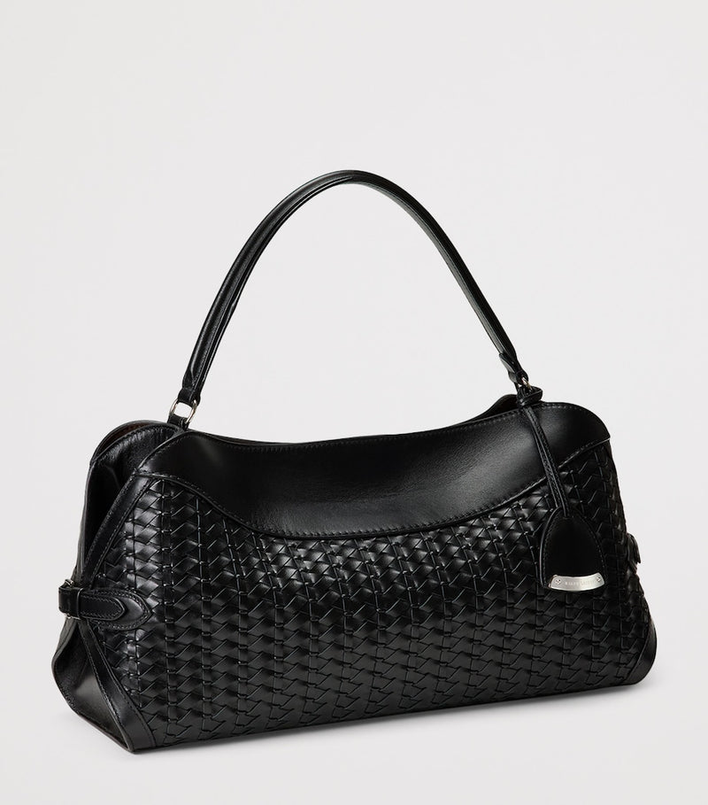 Ralph Lauren Collection braided leather shoulder bag, UK version