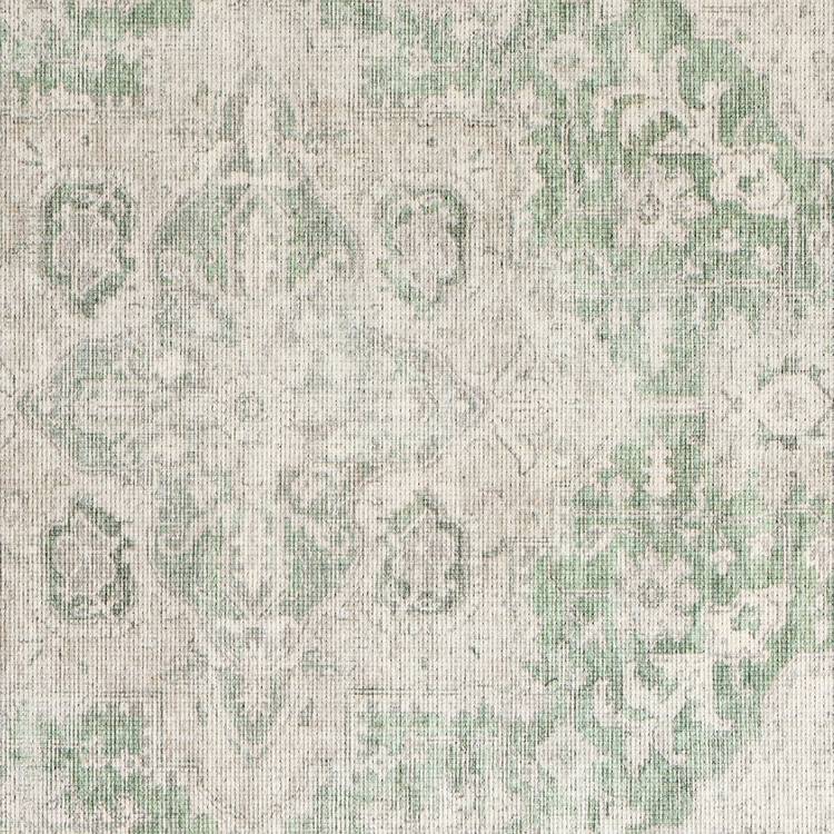 Habitat green vintage effect rug 80x150cm (British brand)