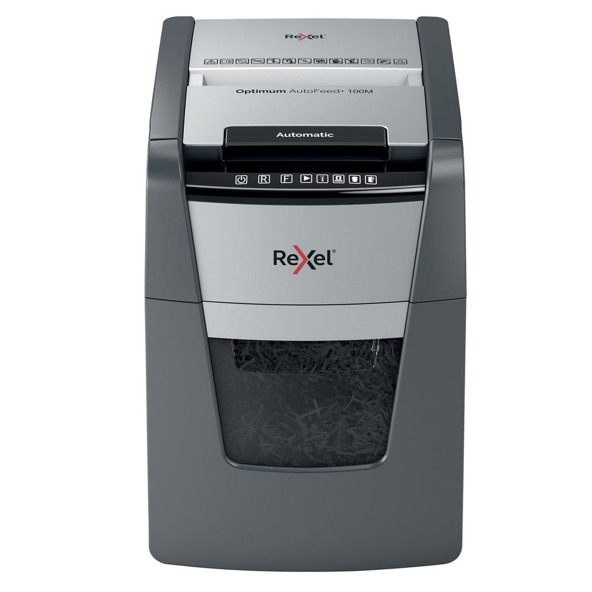 Rexel Optimum AutoFeed shredder 34L - British product