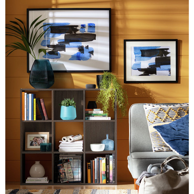 Argos Home 9 Cube Storage Unit - Walnut