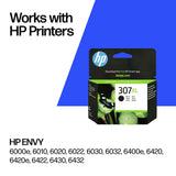 HP 307XL black ink cartridge 7ml - (British brand)