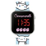 Cinnamoroll kids LED watch blue strap 35mm, UK version