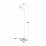Habitat Rory floor lamp in mustard (British brand)