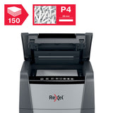 Rexel Optimum AutoFeed+ 150X cross cut shredder, imported from the UK