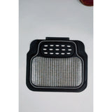Streetwize heavy-duty rubber car mat set chrome trim - British product