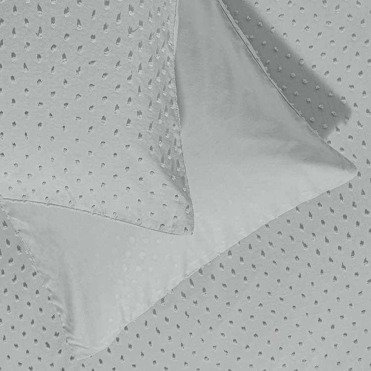 Argos Home grey dot bedding set single, imported from the UK