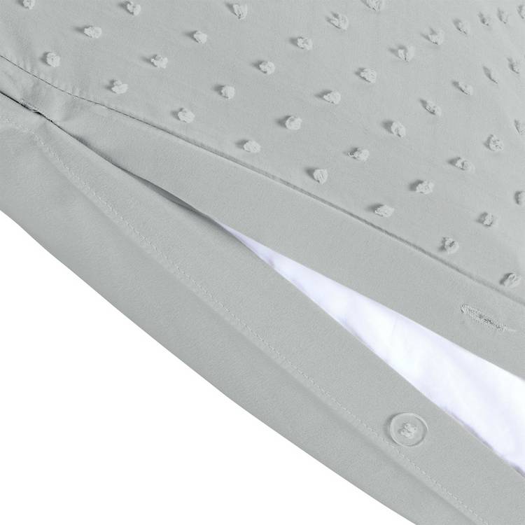 Argos Home grey dot bedding set single, imported from the UK