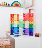 Connetix rainbow ball run magnetic tile set 92-piece - British product
