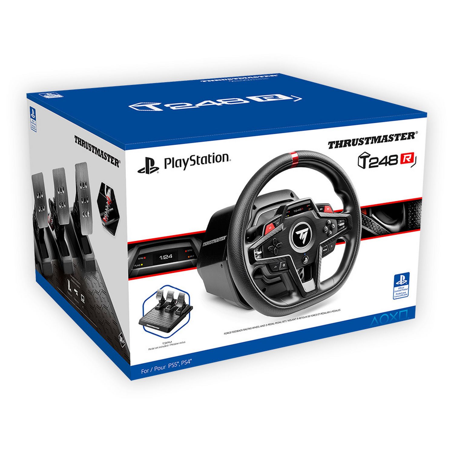 Thrustmaster T248R racing wheel kit - British product