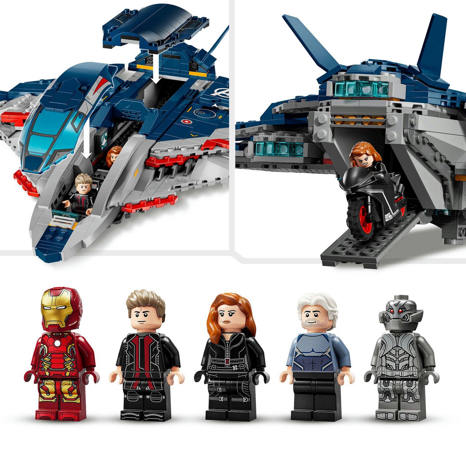 LEGO Marvel Avengers Quinjet building set 1131 pieces, UK version