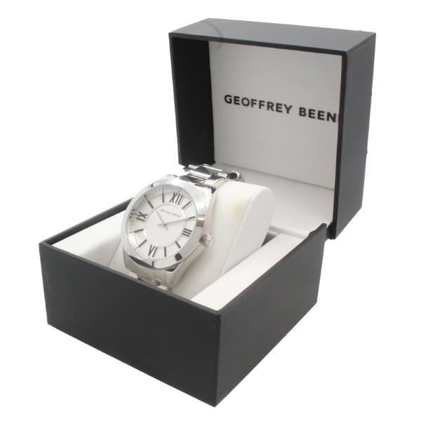 Geoffrey Beene silver men's watch GB8071SL, imported from the UK