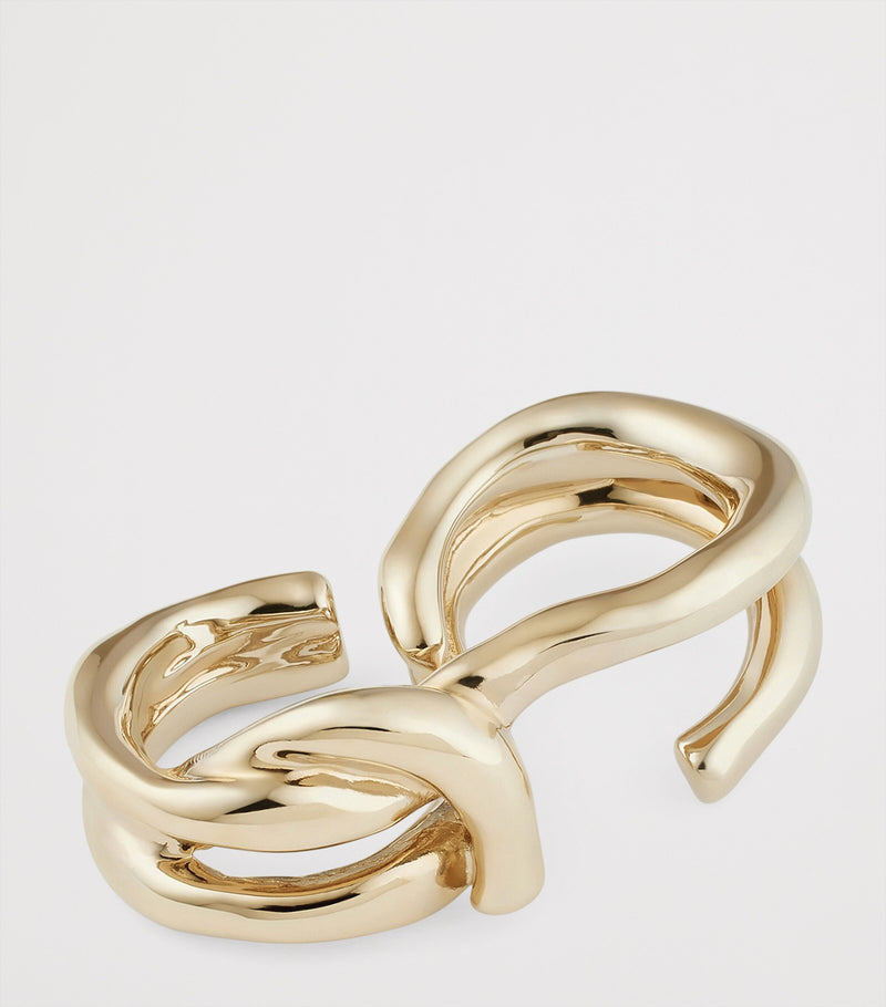 Givenchy chain link ring in brass, imported from the UK