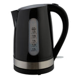 Cookworks plastic illuminated kettle black, UK version