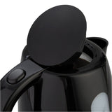 Cookworks plastic illuminated kettle black, UK version