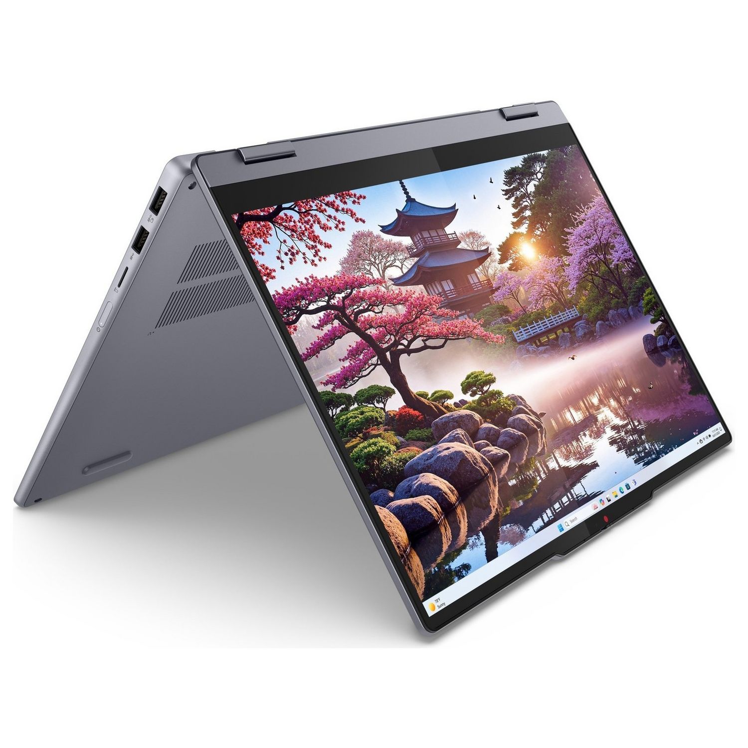 Lenovo Ideapad AI 14in OLED laptop in grey, imported from the UK