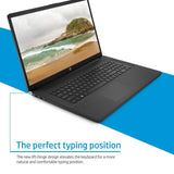 HP 17.3 laptop N100 4GB 128GB black (British brand)
