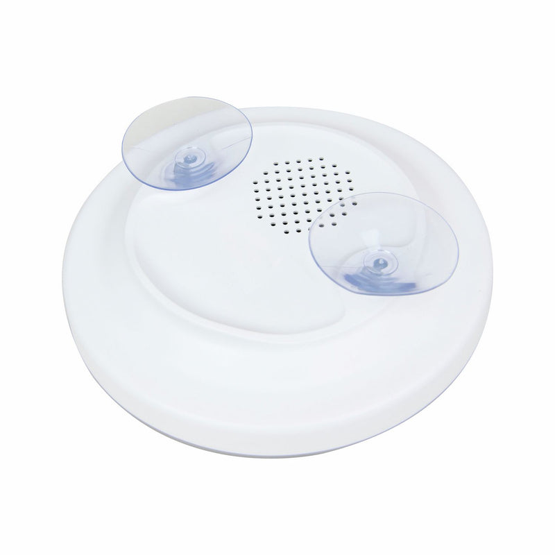 Menkind LED bathroom mirror with Bluetooth speaker 19cm, UK version