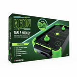 Menkind Neon Air Hockey portable tabletop game, UK version