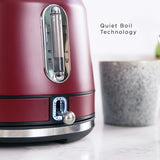 Rangemaster classic kettle burgundy 1.7L, UK version
