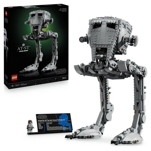 LEGO Star Wars AT-ST Walker building set 1513 pieces - British product