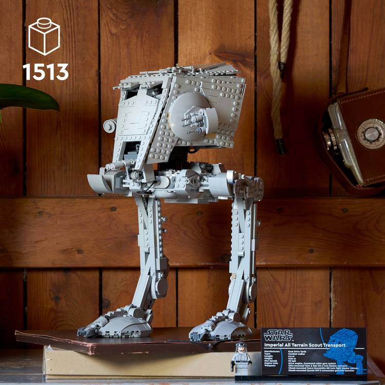 LEGO Star Wars AT-ST Walker building set 1513 pieces - British product