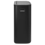 Brabantia Bo 60L touch bin matt black, UK version