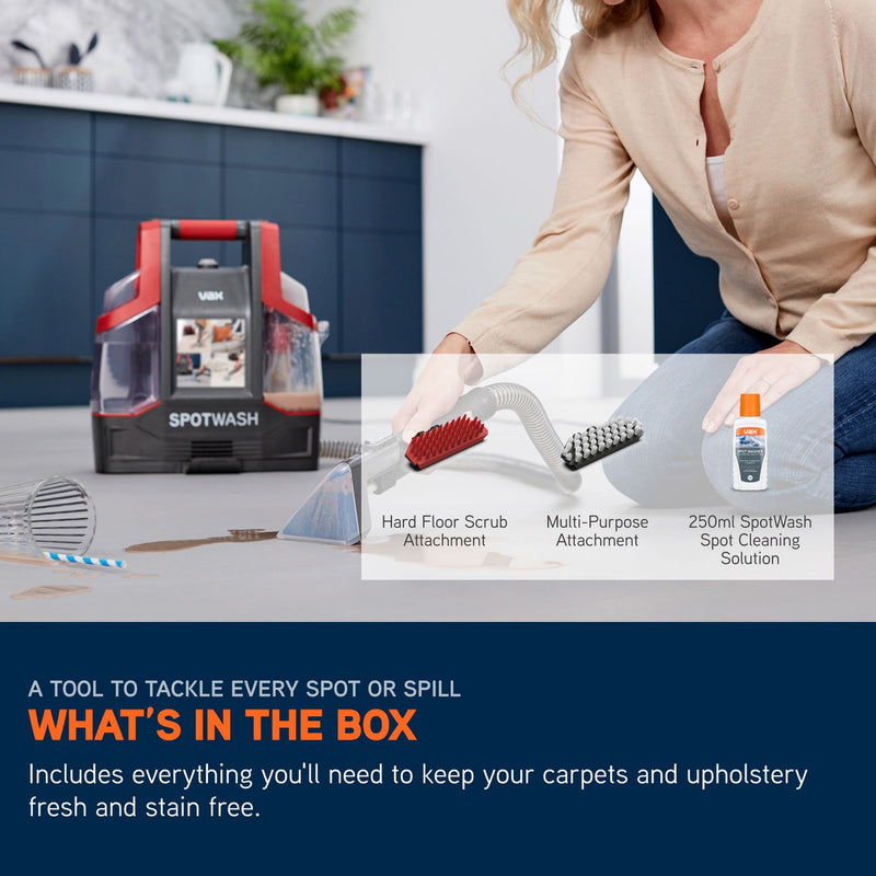 Vax SpotWash carpet cleaner - British product