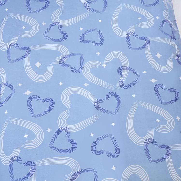 Disney Stitch and Angel toddler bedding set in lilac (British brand)