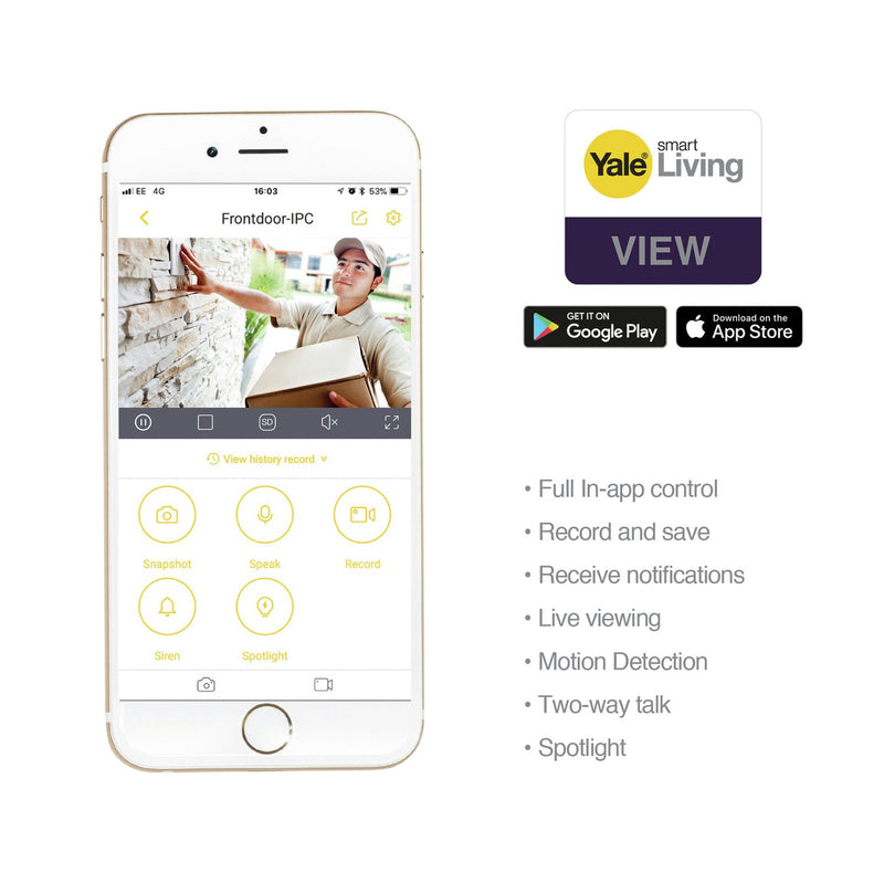 Yale All-in-One Full HD smart camera (British brand)
