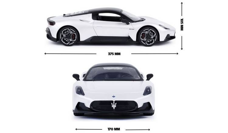 CMJ 1:12 Maserati White Remote Controlled Car