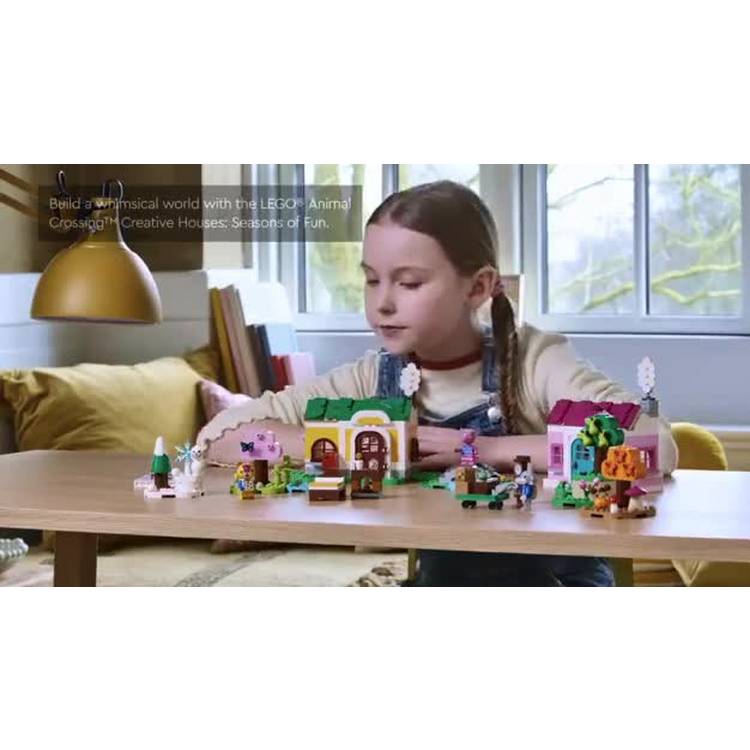LEGO Animal Crossing Creative Houses 814-piece building set - British product