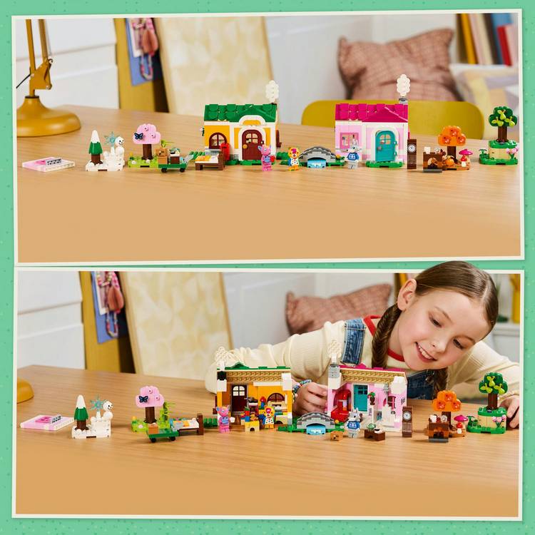LEGO Animal Crossing Creative Houses 814-piece building set - British product