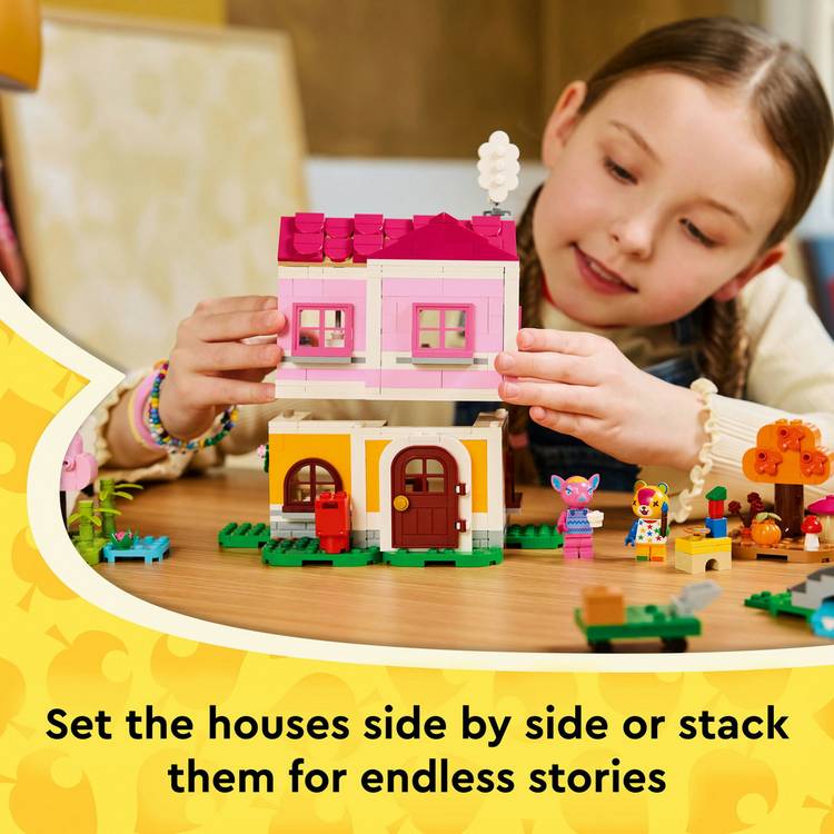 LEGO Animal Crossing Creative Houses 814-piece building set - British product