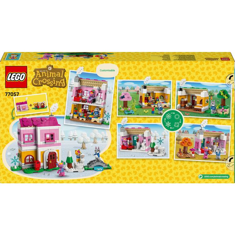 LEGO Animal Crossing Creative Houses 814-piece building set - British product
