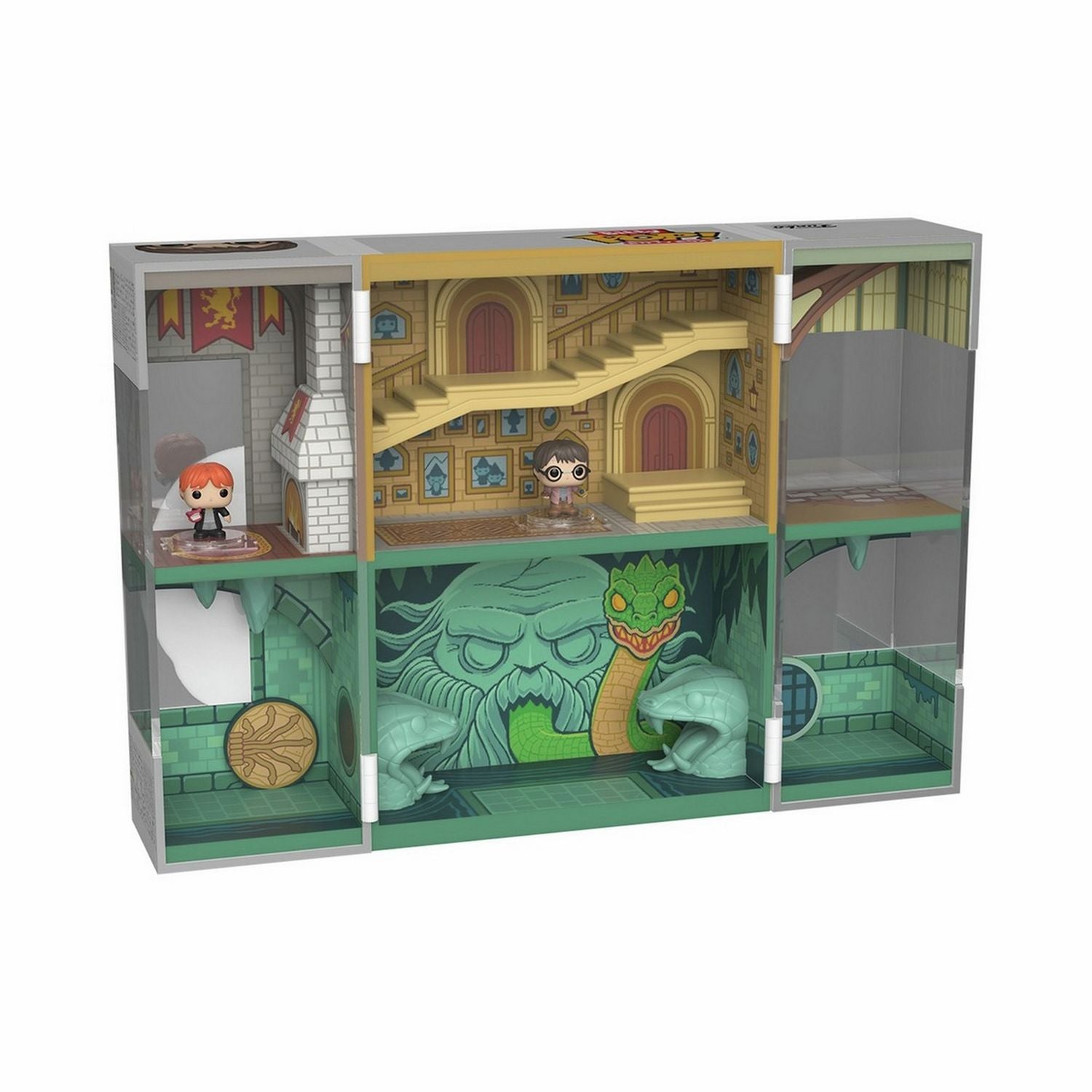 Funko Bitty POP! Harry Potter Hogwarts display case (British brand)