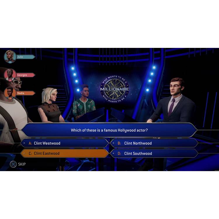 Who Wants to Be a Millionaire Final Answer Edition Switch game, UK version